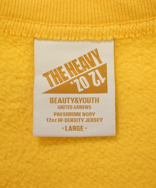 BEAUTY&YOUTH UNITED ARROWS（ビューティーアンドユースユナイテッドアローズ）スウェット 黄 サイズ:L メンズ/2200675404044