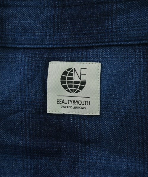 BEAUTY&YOUTH UNITED ARROWS（ビューティーアンドユースユナイテッドアローズ）カジュアルシャツ 青 サイズ:L メンズ/2200674969230