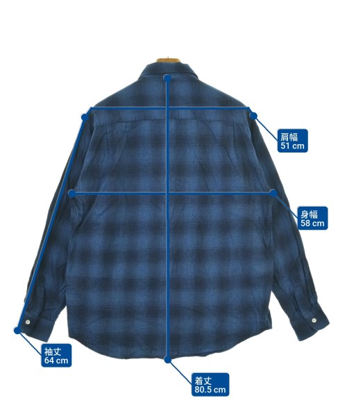 BEAUTY&YOUTH UNITED ARROWS（ビューティーアンドユースユナイテッドアローズ）カジュアルシャツ 青 サイズ:L メンズ/2200674969230