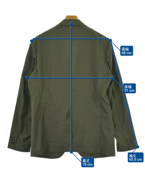 BEAUTY&YOUTH UNITED ARROWS（ビューティーアンドユースユナイテッドアローズ）カジュアルジャケット カーキ サイズ:L メンズ/2200678287033