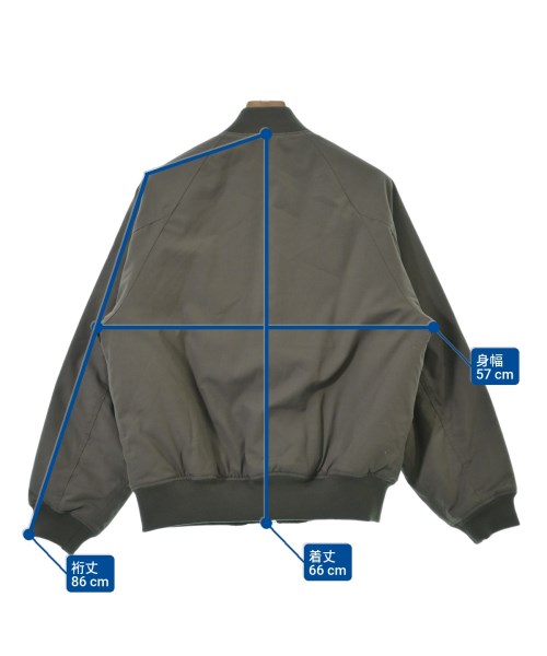 BEAUTY&YOUTH UNITED ARROWS（ビューティーアンドユースユナイテッドアローズ）ミリタリーブルゾン グレー サイズ:M メンズ/2200670943029