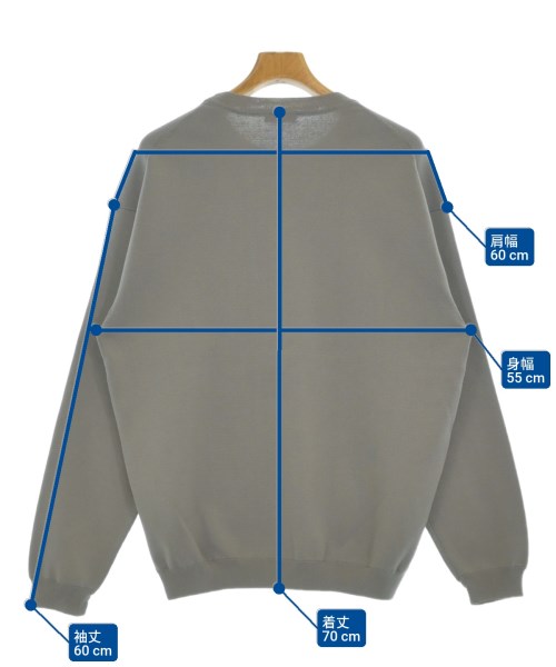 BEAUTY&YOUTH UNITED ARROWS（ビューティーアンドユースユナイテッドアローズ）ニット・セーター グレー サイズ:L メンズ/2200670943043