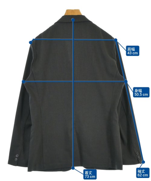 BEAUTY&YOUTH UNITED ARROWS（ビューティーアンドユースユナイテッドアローズ）テーラードジャケット グレー サイズ:L メンズ/2200678628010