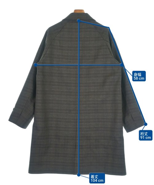 BEAUTY&YOUTH UNITED ARROWS（ビューティーアンドユースユナイテッドアローズ）ステンカラーコート 茶 サイズ:XL メンズ/2200675923071