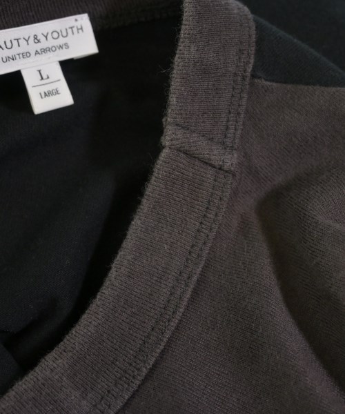 BEAUTY&YOUTH UNITED ARROWS（ビューティーアンドユースユナイテッドアローズ）Tシャツ・カットソー 黒 サイズ:L メンズ/2200679269106