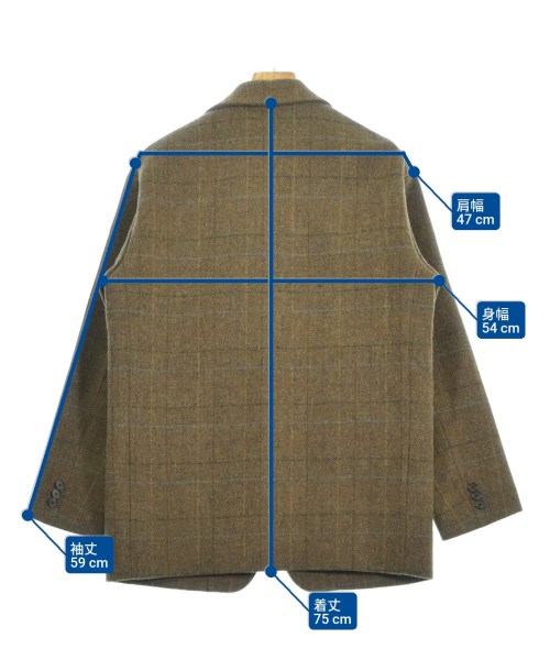 BEAUTY&YOUTH UNITED ARROWS（ビューティーアンドユースユナイテッドアローズ）ジャケット 茶 サイズ:S メンズ/2200680102027