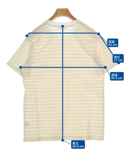 BEAUTY&YOUTH UNITED ARROWS（ビューティーアンドユースユナイテッドアローズ）Tシャツ・カットソー ベージュ サイズ:M メンズ/2200676135053