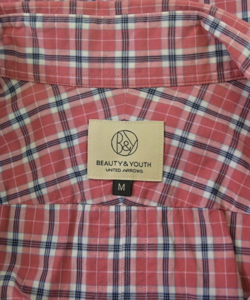 BEAUTY&YOUTH UNITED ARROWS（ビューティーアンドユースユナイテッドアローズ）カジュアルシャツ ピンク サイズ:M メンズ/2200682013031