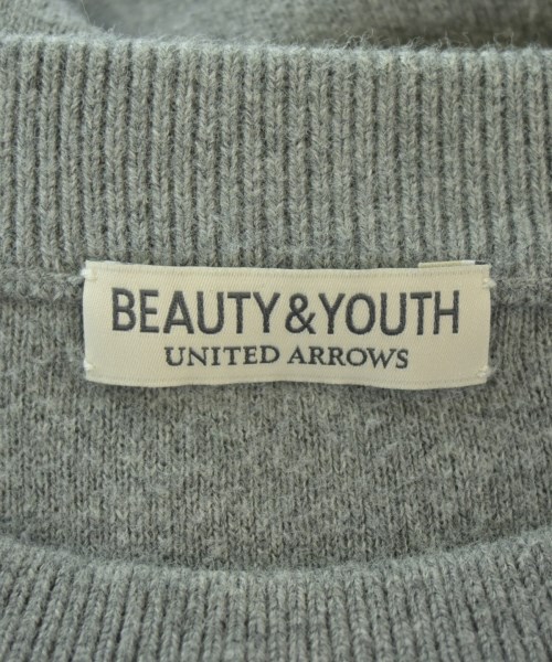 BEAUTY&YOUTH UNITED ARROWS（ビューティーアンドユースユナイテッドアローズ）ニット・セーター グレー サイズ:M メンズ/2200682282017