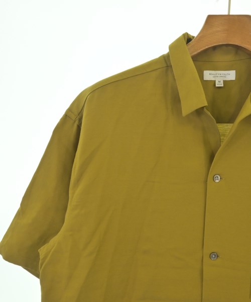 BEAUTY&YOUTH UNITED ARROWS（ビューティーアンドユースユナイテッドアローズ）カジュアルシャツ 黄 サイズ:M メンズ/2200685335055