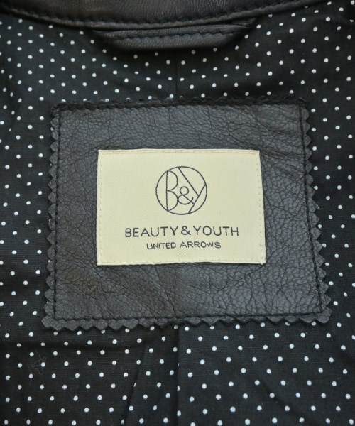 BEAUTY&YOUTH UNITED ARROWS（ビューティーアンドユースユナイテッドアローズ）ライダース 黒 サイズ:M メンズ/2200692358047