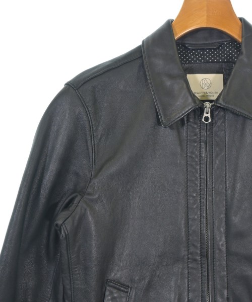 BEAUTY&YOUTH UNITED ARROWS（ビューティーアンドユースユナイテッドアローズ）ライダース 黒 サイズ:M メンズ/2200692358047
