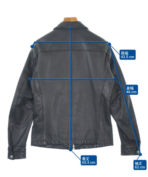 BEAUTY&YOUTH UNITED ARROWS（ビューティーアンドユースユナイテッドアローズ）ライダース 黒 サイズ:M メンズ/2200692358047