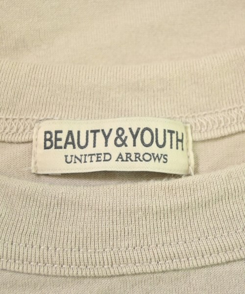 BEAUTY&YOUTH UNITED ARROWS（ビューティーアンドユースユナイテッドアローズ）Tシャツ・カットソー ベージュ サイズ:S メンズ/2200696657030