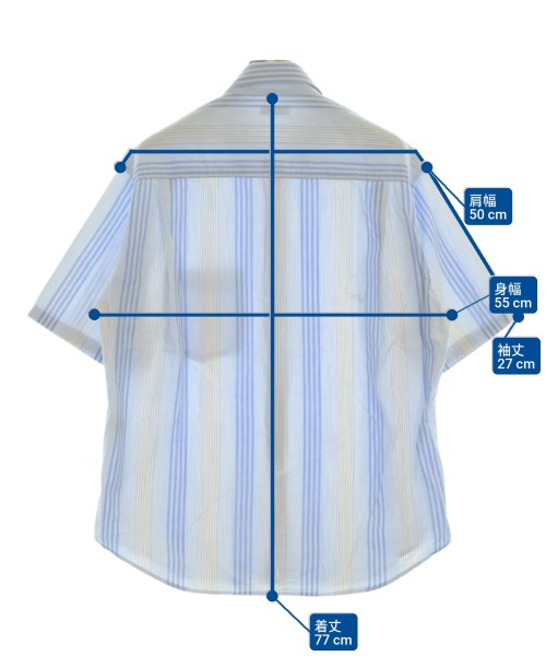 BEAUTY&YOUTH UNITED ARROWS（ビューティーアンドユースユナイテッドアローズ）カジュアルシャツ 青 サイズ:L メンズ/2200696748066