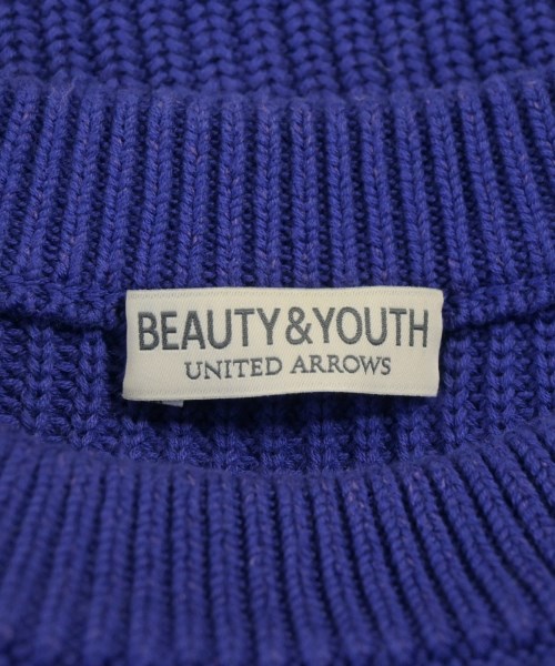 BEAUTY&YOUTH UNITED ARROWS（ビューティーアンドユースユナイテッドアローズ）ニット・セーター 紫 サイズ:L メンズ/2200697165015