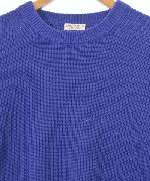 BEAUTY&YOUTH UNITED ARROWS（ビューティーアンドユースユナイテッドアローズ）ニット・セーター 紫 サイズ:L メンズ/2200697165015