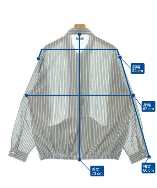 BEAUTY&YOUTH UNITED ARROWS（ビューティーアンドユースユナイテッドアローズ）カジュアルシャツ グレー サイズ:XL メンズ/2200697783059