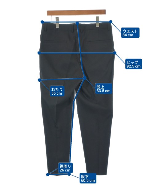 BEAUTY&YOUTH UNITED ARROWS（ビューティーアンドユースユナイテッドアローズ）スラックス 黒 サイズ:L メンズ/2200698074033