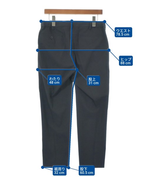 BEAUTY&YOUTH UNITED ARROWS（ビューティーアンドユースユナイテッドアローズ）スラックス 黒 サイズ:L メンズ/2200698074064
