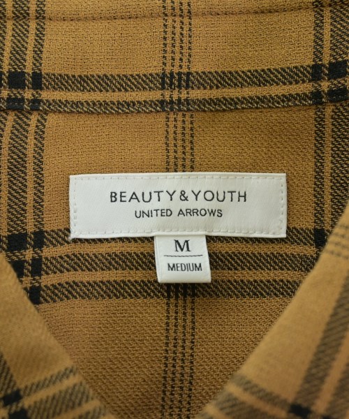 BEAUTY&YOUTH UNITED ARROWS（ビューティーアンドユースユナイテッドアローズ）カジュアルシャツ 茶 サイズ:M メンズ/2200691444086