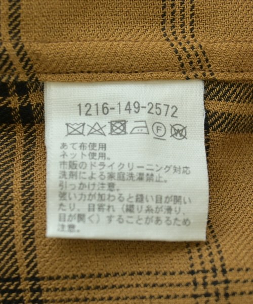BEAUTY&YOUTH UNITED ARROWS（ビューティーアンドユースユナイテッドアローズ）カジュアルシャツ 茶 サイズ:M メンズ/2200691444086