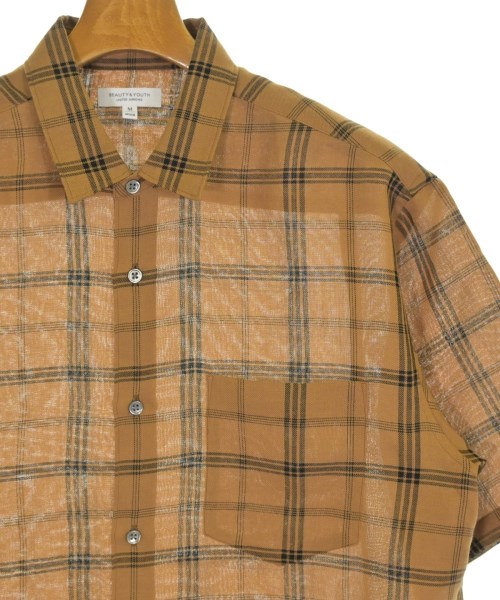 BEAUTY&YOUTH UNITED ARROWS（ビューティーアンドユースユナイテッドアローズ）カジュアルシャツ 茶 サイズ:M メンズ/2200691444086