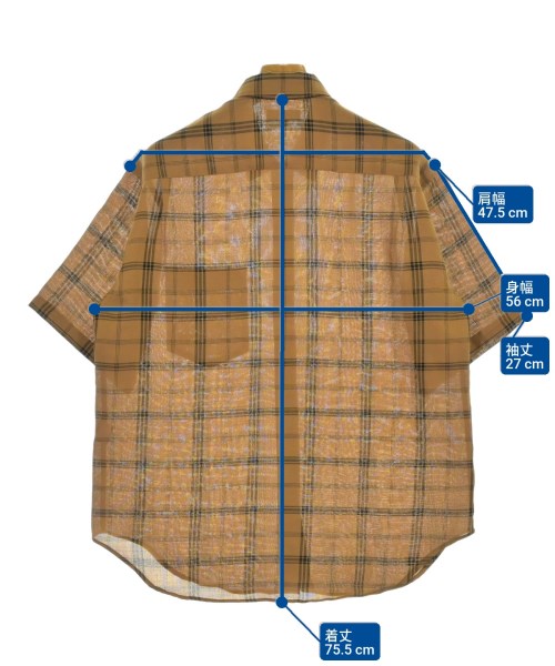 BEAUTY&YOUTH UNITED ARROWS（ビューティーアンドユースユナイテッドアローズ）カジュアルシャツ 茶 サイズ:M メンズ/2200691444086