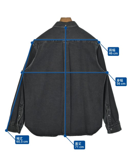 BEAUTY&YOUTH UNITED ARROWS（ビューティーアンドユースユナイテッドアローズ）カジュアルシャツ 黒 サイズ:F メンズ/2200695237011