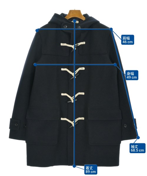 BEAUTY&YOUTH UNITED ARROWS（ビューティーアンドユースユナイテッドアローズ）ダッフルコート 紺 サイズ:XL メンズ/2200699700030