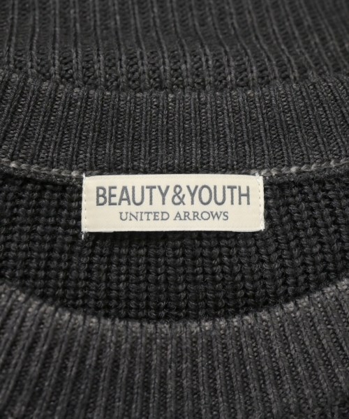 BEAUTY&YOUTH UNITED ARROWS（ビューティーアンドユースユナイテッドアローズ）ニット・セーター グレー サイズ:L メンズ/2200700202010