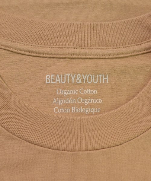 BEAUTY&YOUTH UNITED ARROWS（ビューティーアンドユースユナイテッドアローズ）Tシャツ・カットソー ベージュ サイズ:L メンズ/2200688669584