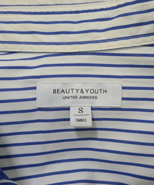 BEAUTY&YOUTH UNITED ARROWS（ビューティーアンドユースユナイテッドアローズ）カジュアルシャツ 青 サイズ:S メンズ/2200700871209