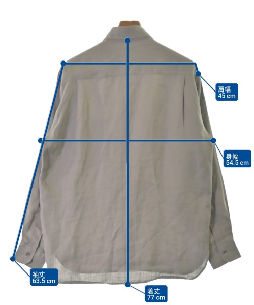 BEAUTY&YOUTH UNITED ARROWS（ビューティーアンドユースユナイテッドアローズ）カジュアルシャツ グレー サイズ:M メンズ/2200696594045