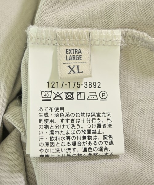 BEAUTY&YOUTH UNITED ARROWS（ビューティーアンドユースユナイテッドアローズ）Tシャツ・カットソー ベージュ サイズ:XL メンズ/2200701330040