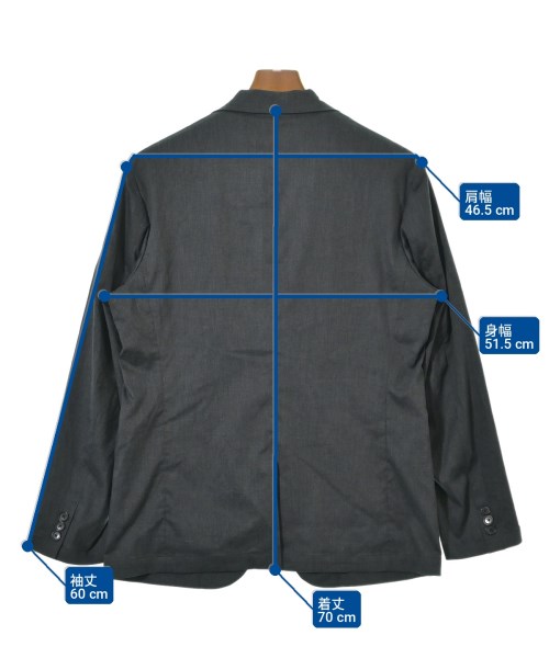 BEAUTY&YOUTH UNITED ARROWS（ビューティーアンドユースユナイテッドアローズ）ジャケット グレー サイズ:L メンズ/2200700658015