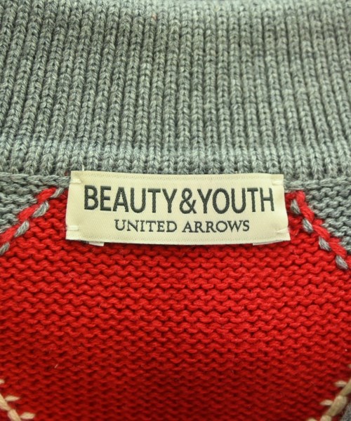 BEAUTY&YOUTH UNITED ARROWS（ビューティーアンドユースユナイテッドアローズ）ニット・セーター グレー サイズ:L メンズ/2200701990077