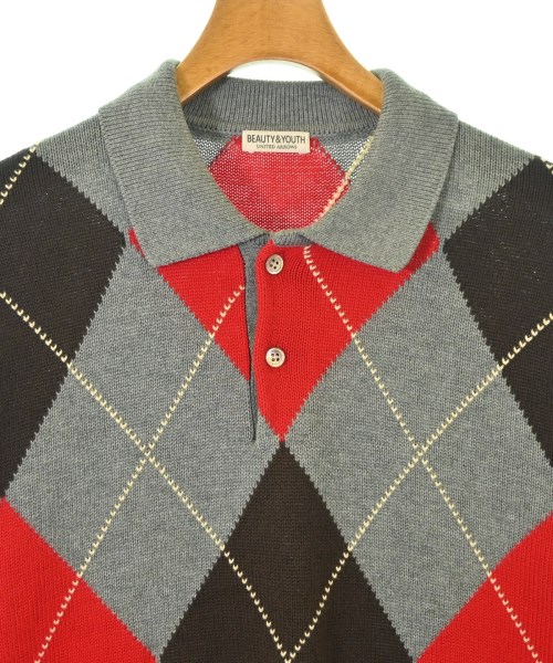 BEAUTY&YOUTH UNITED ARROWS（ビューティーアンドユースユナイテッドアローズ）ニット・セーター グレー サイズ:L メンズ/2200701990077