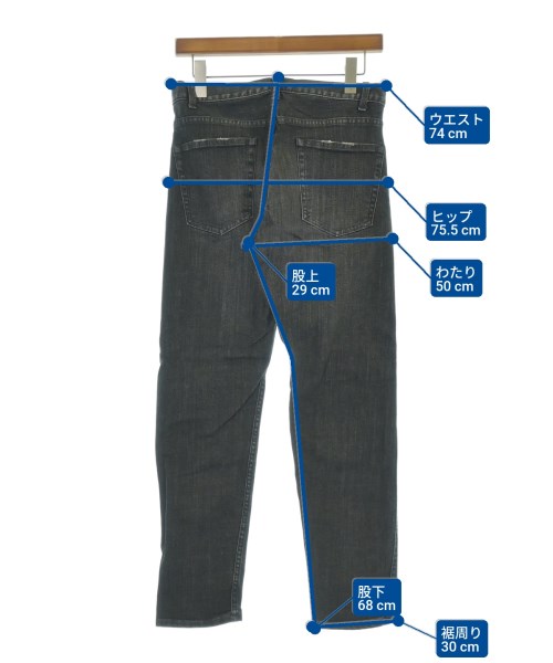 BEAUTY&YOUTH UNITED ARROWS（ビューティーアンドユースユナイテッドアローズ）デニムパンツ 黒 サイズ:28(S位) メンズ/2200655402022