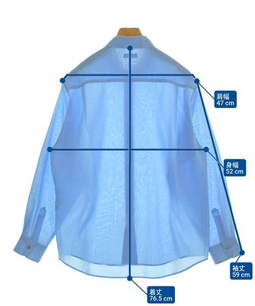 BEAUTY&YOUTH UNITED ARROWS（ビューティーアンドユースユナイテッドアローズ）カジュアルシャツ 青 サイズ:M メンズ/2200628274120