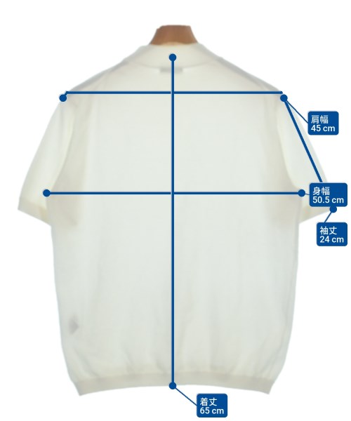 BEAUTY&YOUTH UNITED ARROWS（ビューティーアンドユースユナイテッドアローズ）ニット・セーター 白 サイズ:M メンズ/2200653560052