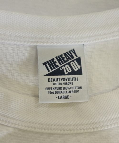 BEAUTY&YOUTH UNITED ARROWS（ビューティーアンドユースユナイテッドアローズ）Tシャツ・カットソー 白 サイズ:L メンズ/2200653560182