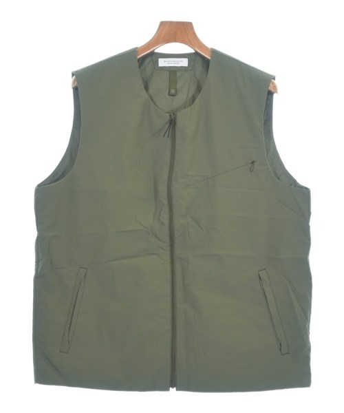 BEAUTY&YOUTH UNITED ARROWS(ビューティーアンドユースユナイテットアローズ)ダウンジャケット/ダウンベスト カーキ サイズ:L/2200654393239