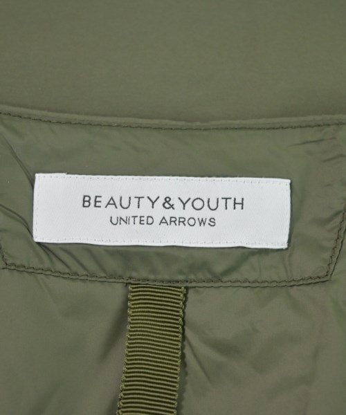 BEAUTY&YOUTH UNITED ARROWS（ビューティーアンドユースユナイテッドアローズ）ダウンジャケット/ダウンベスト カーキ サイズ:L メンズ/2200654393239