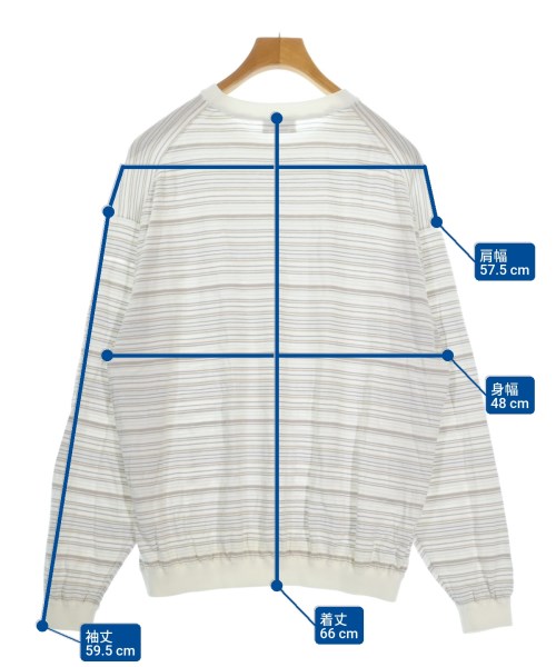 BEAUTY&YOUTH UNITED ARROWS（ビューティーアンドユースユナイテッドアローズ）ニット・セーター 白 サイズ:M メンズ/2200660146065