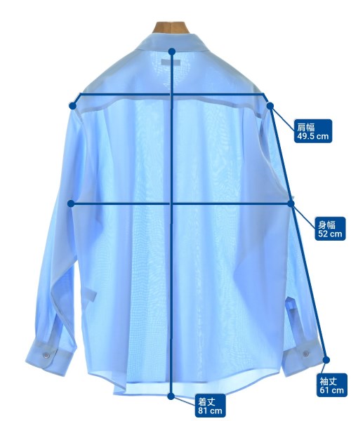 BEAUTY&YOUTH UNITED ARROWS（ビューティーアンドユースユナイテッドアローズ）カジュアルシャツ 青 サイズ:XL メンズ/2200660330013