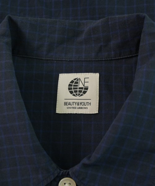 BEAUTY&YOUTH UNITED ARROWS（ビューティーアンドユースユナイテッドアローズ）カジュアルシャツ 紺 サイズ:M メンズ/2200650927049