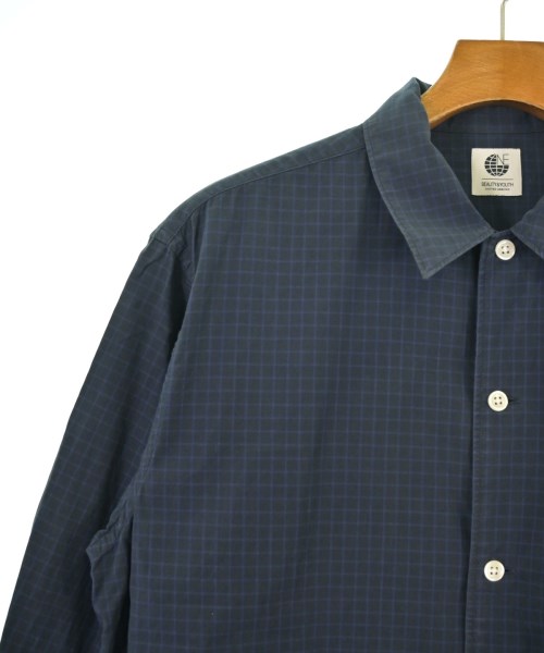 BEAUTY&YOUTH UNITED ARROWS（ビューティーアンドユースユナイテッドアローズ）カジュアルシャツ 紺 サイズ:M メンズ/2200650927049