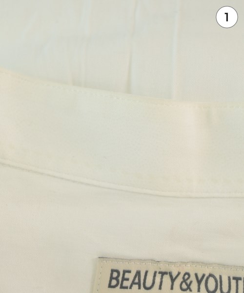 BEAUTY&YOUTH UNITED ARROWS（ビューティーアンドユースユナイテッドアローズ）カジュアルシャツ 白 サイズ:L メンズ/2200661115015