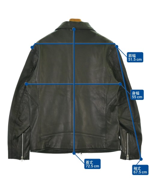 BEAUTY&YOUTH UNITED ARROWS（ビューティーアンドユースユナイテッドアローズ）ライダース 黒 サイズ:XL メンズ/2200661664025